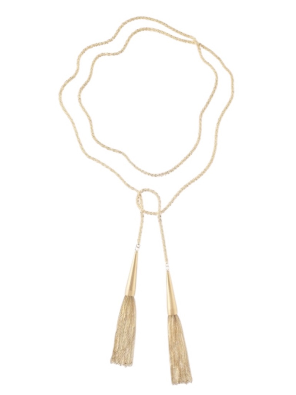 Kendra Scott Phara Gold Lariat Necklace - Picture 8 of 8